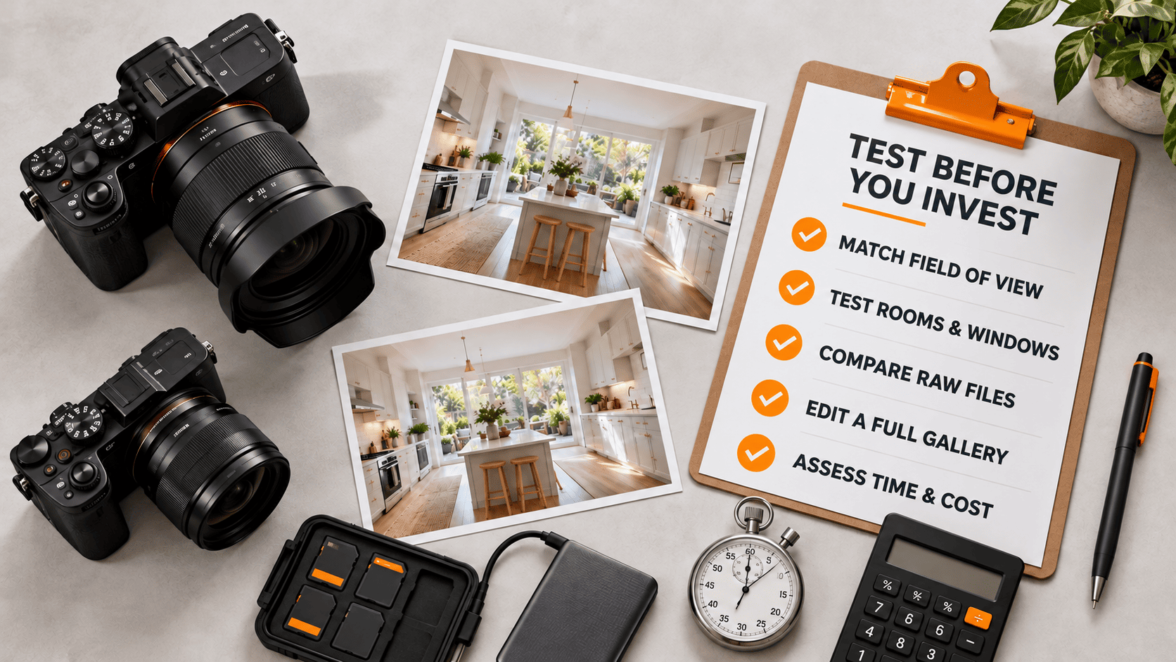 Test full frame and aps c on a real property